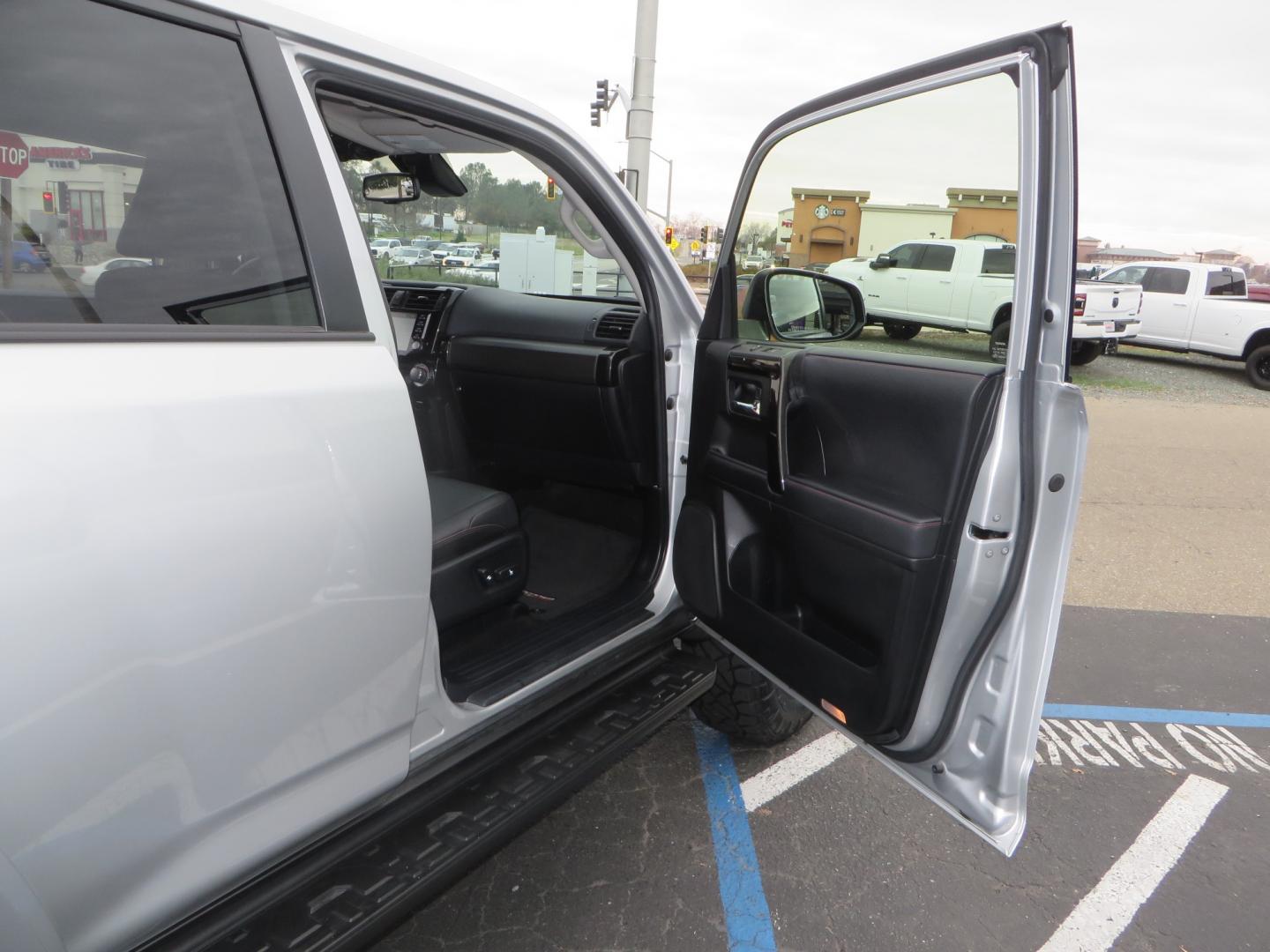 2022 SILVER /BLACK Toyota 4Runner TRD Off-road Premium (JTERU5JR0N6) with an V6, 4.0 Liter engine, Automatic, 5-Spd w/Sequential Shift transmission, located at 2630 Grass Valley Highway, Auburn, CA, 95603, (530) 508-5100, 38.937893, -121.095482 - Bilstein 5100 series front struts and rear shocks, 17" Modco wheels, and 285 Nitto Ridge Grappler tires. - Photo#39